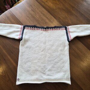 Streamlines Espen Off-White Wool Sweater